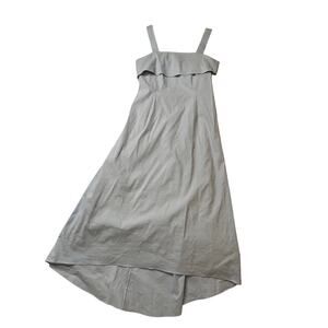 Theory Light Blue Sleeveless A-Line Midi Dress SZ 6